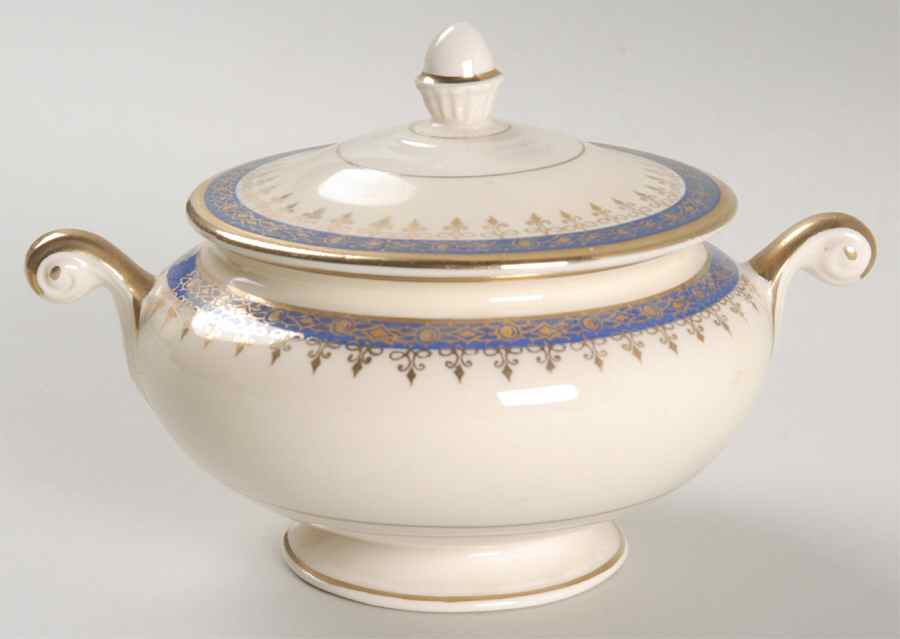Admiral Sugar Bowl & Lid by Homer Laughlin -1