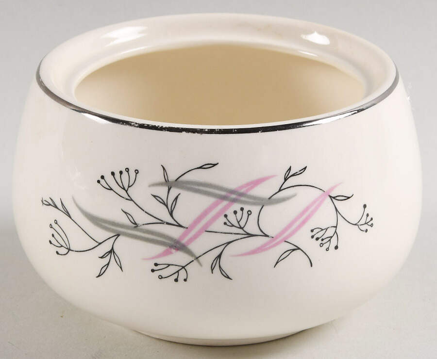 Allegro Sugar Bowl No Lid by Homer Laughlin -1