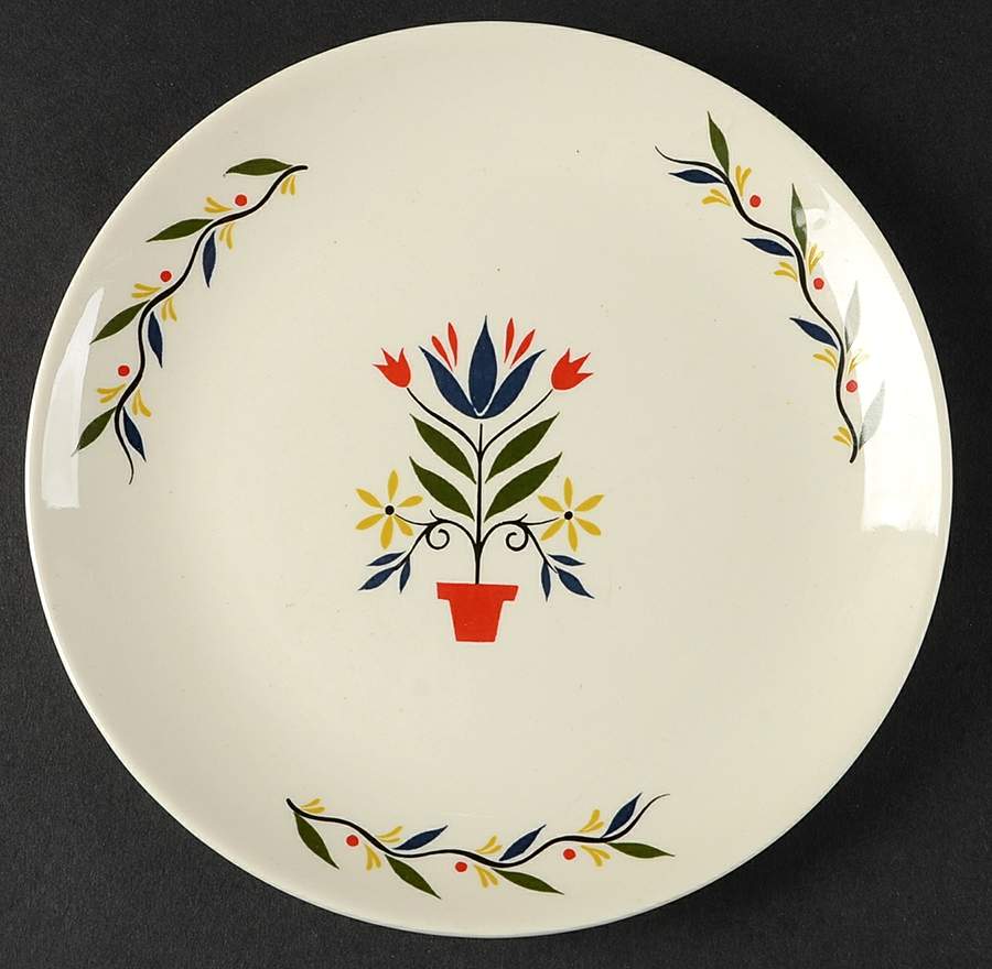 American Provincial Dessert/Pie Plate by Homer Laughlin -1
