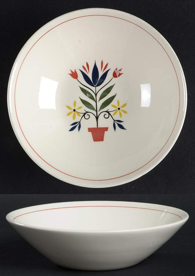 American Provincial Fruit/Dessert (Sauce) Bowl by Homer Laughlin -1