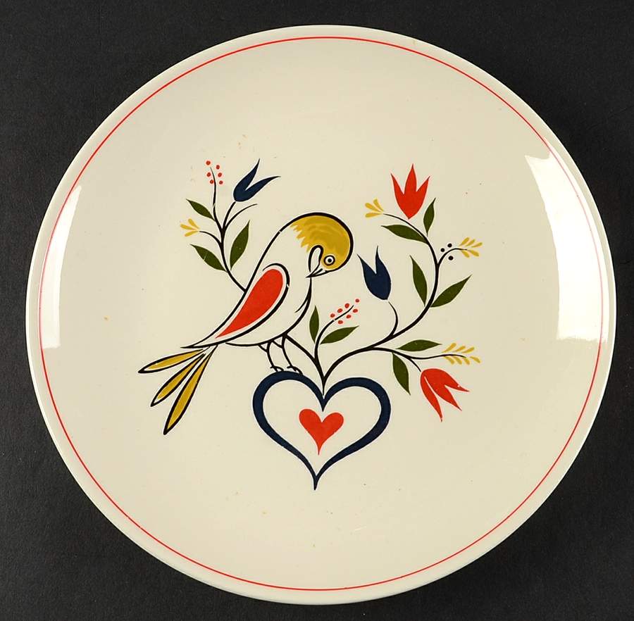 American Provincial Salad Plate by Homer Laughlin -1