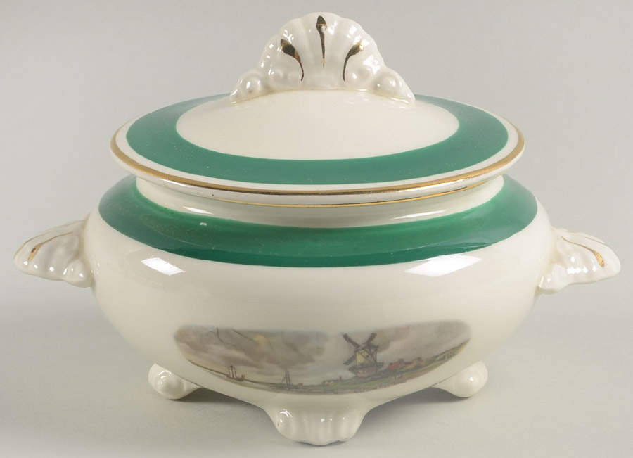 Amsterdam Sugar Bowl & Lid by Homer Laughlin -1