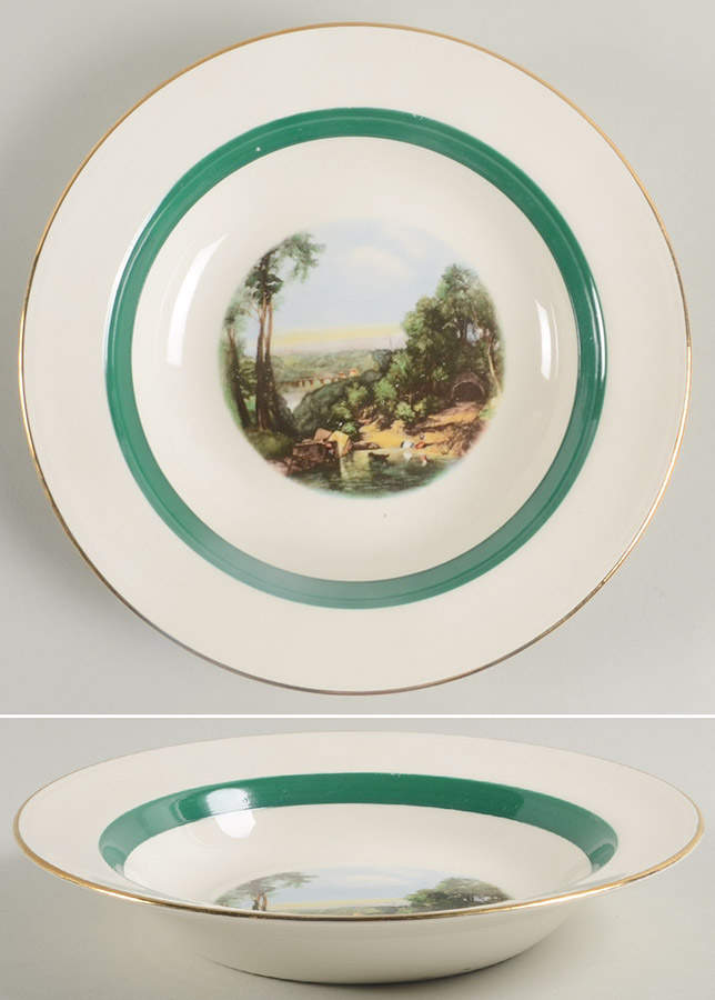 Amsterdam Rim Soup Bowl by Homer Laughlin -1