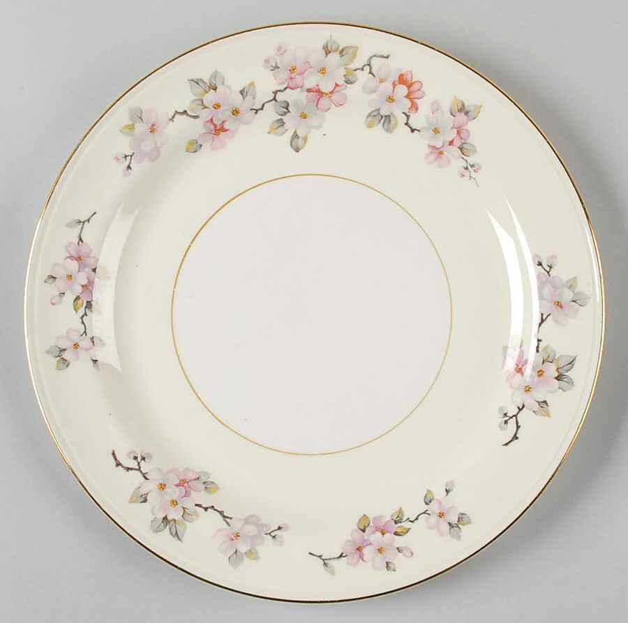 Apple Blossom Luncheon Plate by Homer Laughlin -1