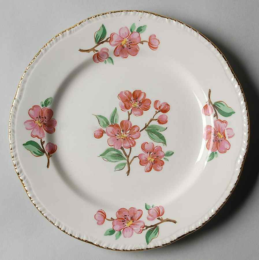 Apple Blossom (Liberty) Salad Plate by Homer Laughlin -1