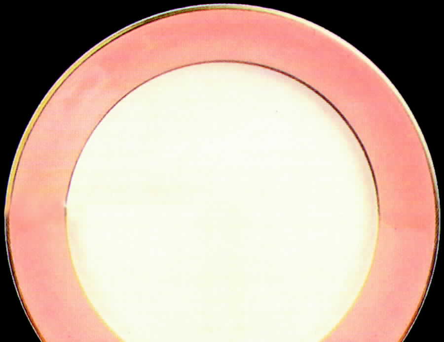 Pompano Apricot Dinner Plate by Homer Laughlin -1