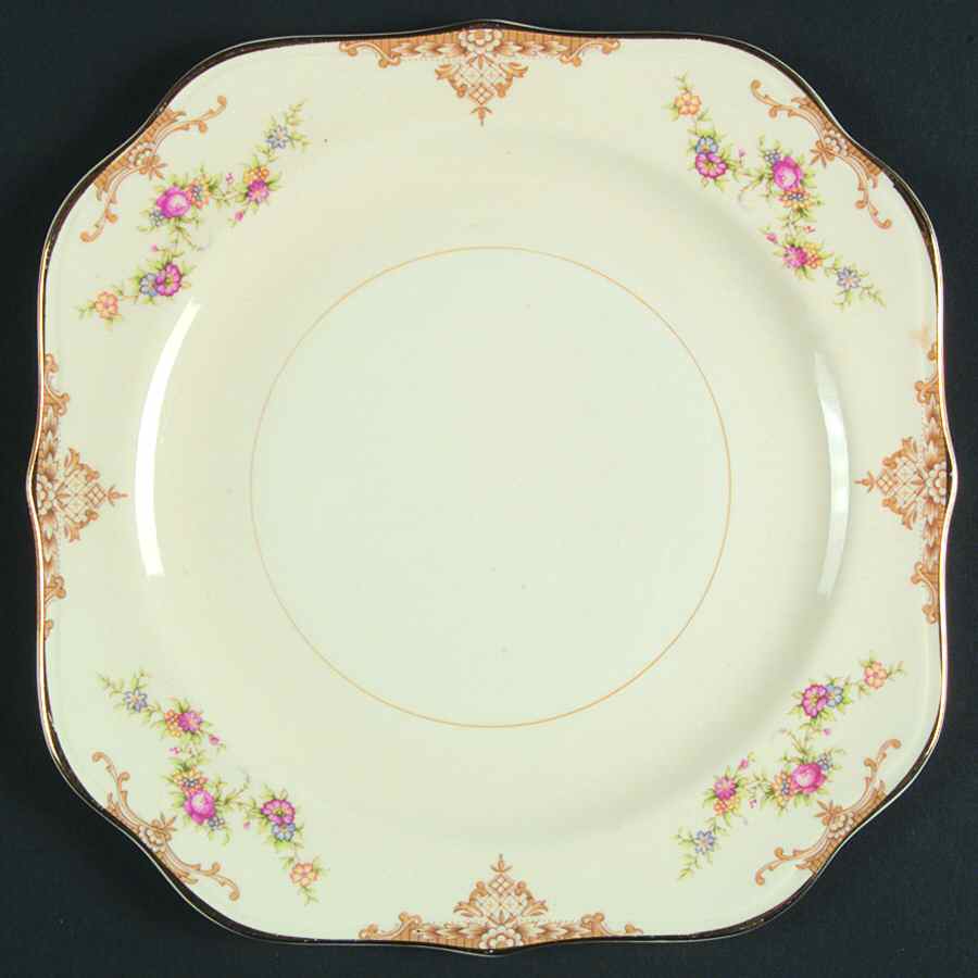Aristocrat Square Salad Plate by Homer Laughlin -1