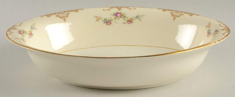 Aristocrat 10" Oval Vegetable Bowl by Homer Laughlin -1