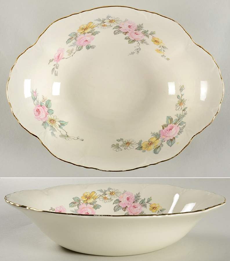 Armand 9" Oval Vegetable Bowl by Homer Laughlin -1