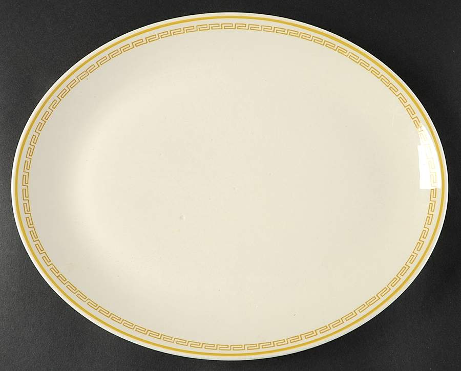 Athena 13" Oval Serving Platter by Homer Laughlin -1