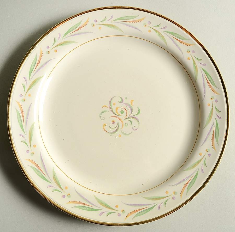 Autumn Luncheon Plate by Homer Laughlin -1