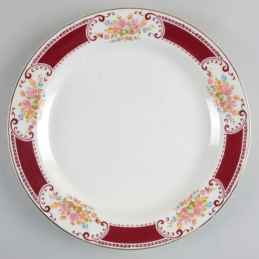 B1315 (Gold Trim) 11" Chop Plate (Round Platter) by Homer Laughlin -1