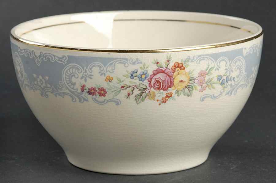 B1323 Cranberry Bowl by Homer Laughlin -1