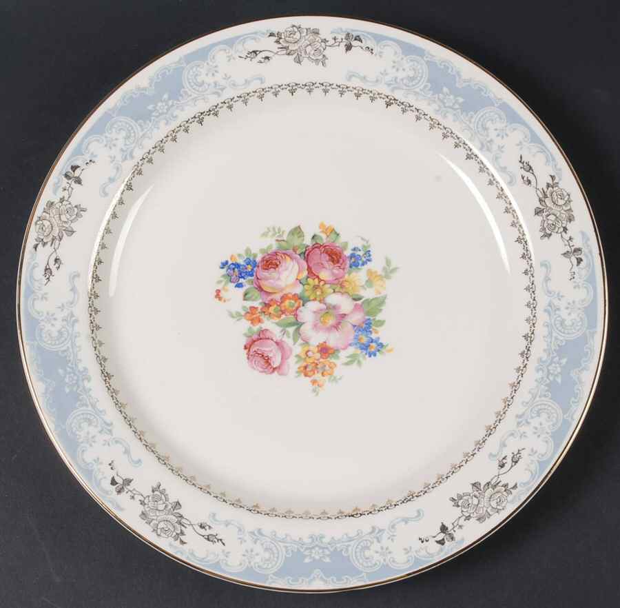 Royal Splendor 11" Chop Plate (Round Platter) by Homer Laughlin -1