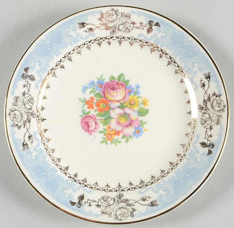 Royal Splendor Bread & Butter Plate by Homer Laughlin -1