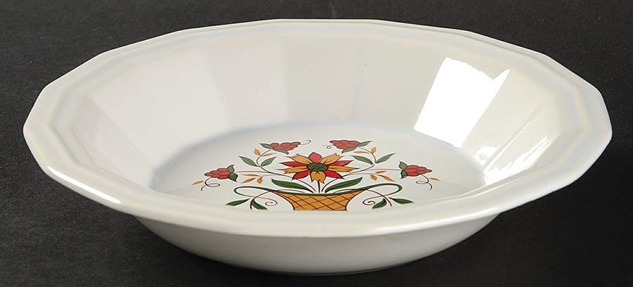 Bayberry Rim Soup Bowl by Homer Laughlin -1