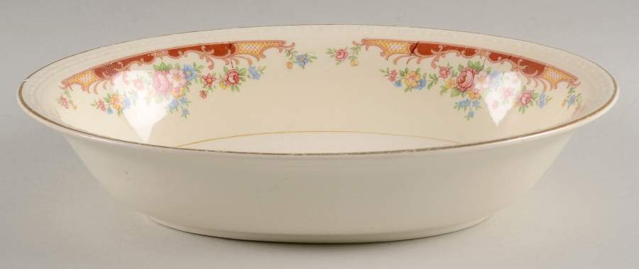Belmont 9" Oval Vegetable Bowl by Homer Laughlin -1