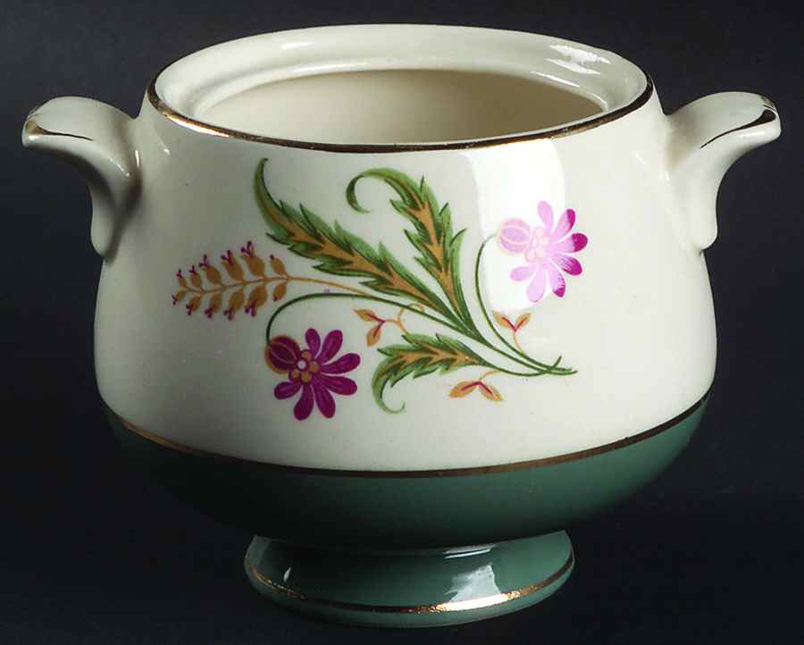 Berkshire Sugar Bowl No Lid by Homer Laughlin -1