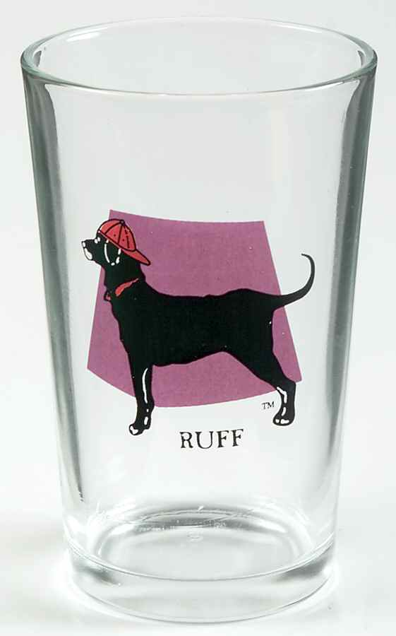 Black Dog 8 Oz Glassware Juice by Homer Laughlin -1