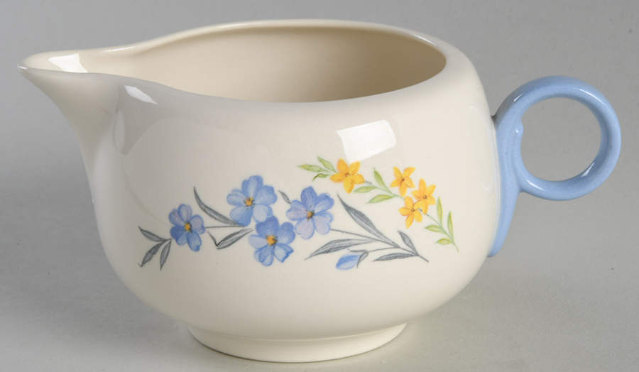 Blue Flax Creamer by Homer Laughlin -1