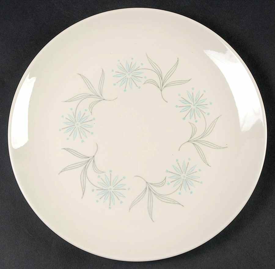 Blue Star Dinner Plate by Homer Laughlin -1
