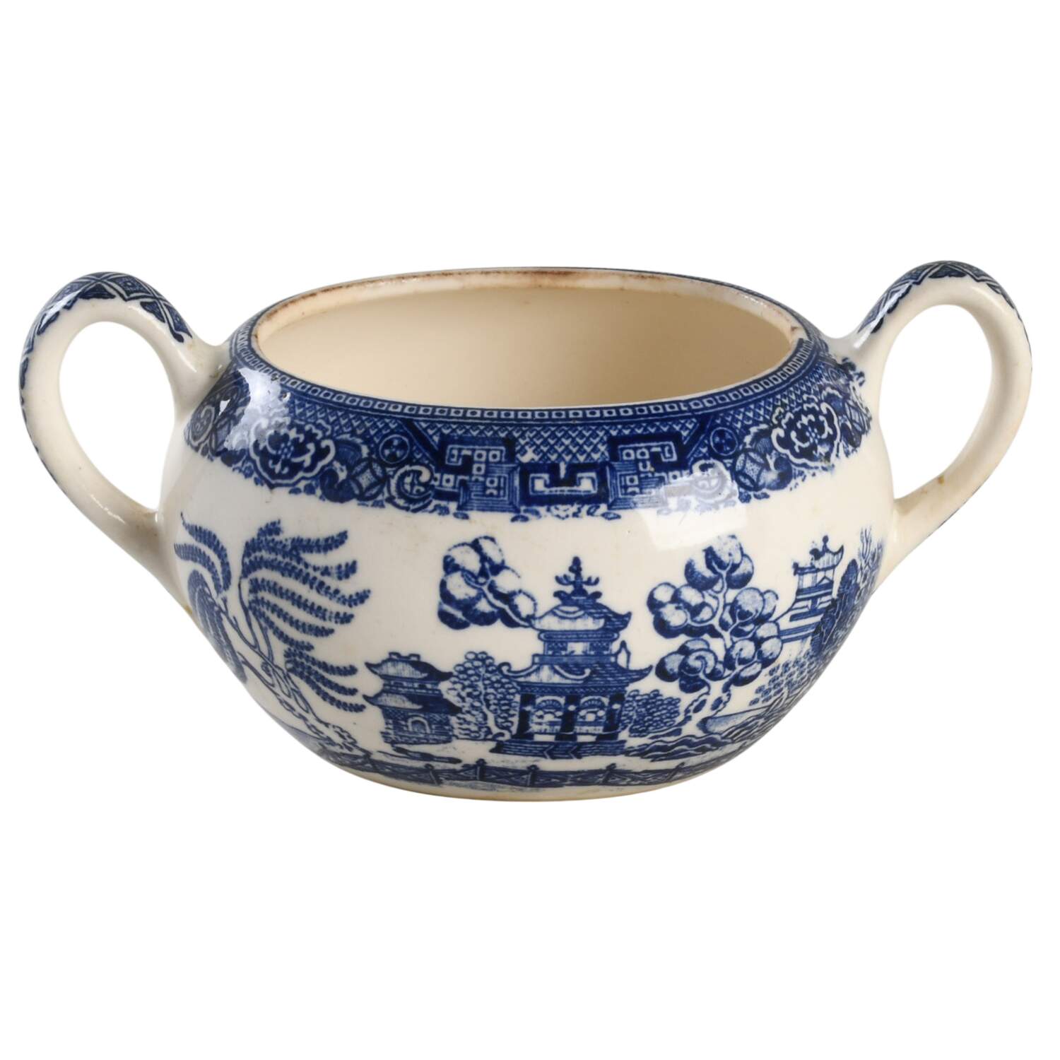 Blue Willow Sugar Bowl No Lid by Homer Laughlin -1