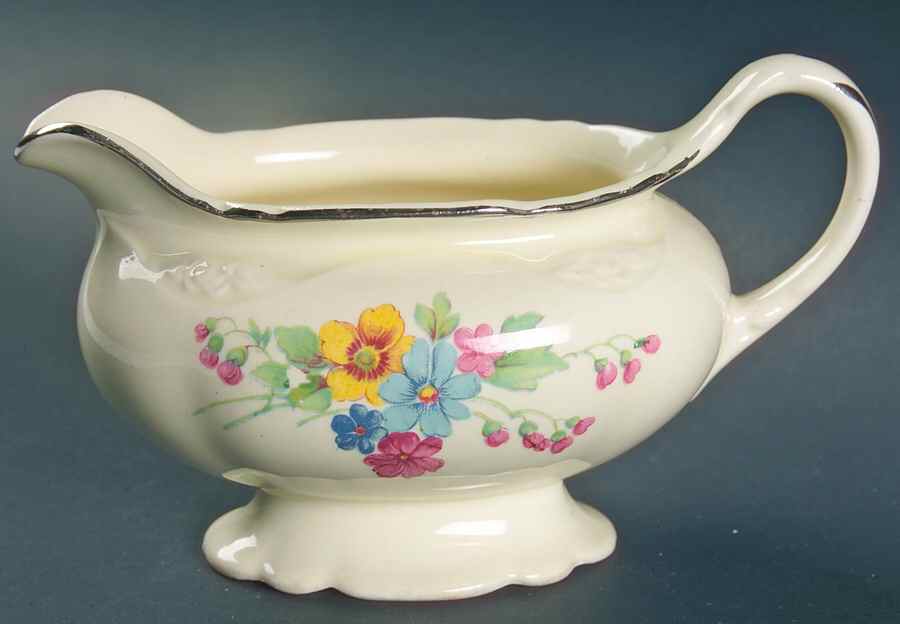 Bouquet Creamer by Homer Laughlin -1