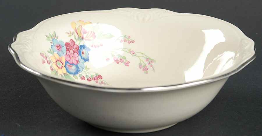 Bouquet Coupe Cereal Bowl by Homer Laughlin -1