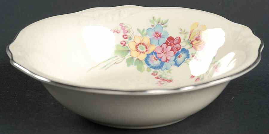 Bouquet Fruit/Dessert (Sauce) Bowl by Homer Laughlin -1