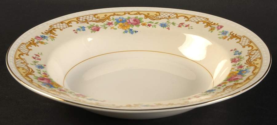 Briarcliffe (G3385) Rim Soup Bowl by Homer Laughlin -1