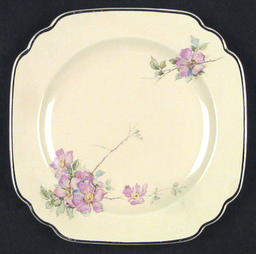 Briar Rose Dinner Plate by Homer Laughlin -1