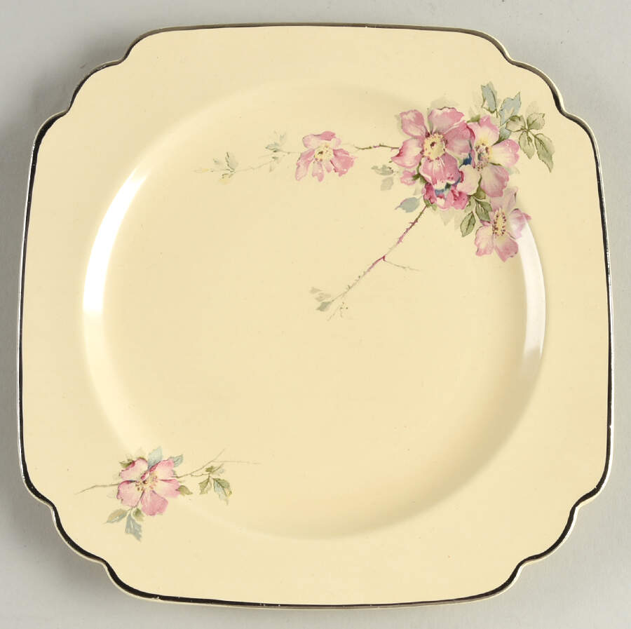 Briar Rose Salad Plate by Homer Laughlin -1