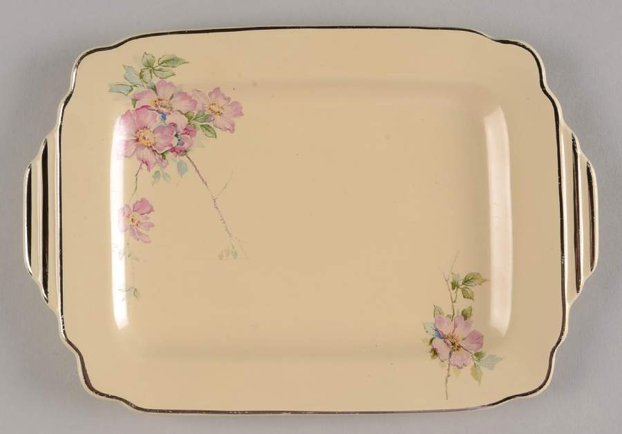 Briar Rose Relish/Gravy Underplate by Homer Laughlin -1