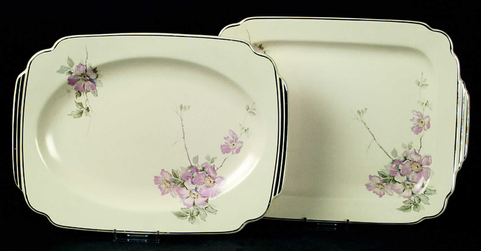 Briar Rose 13" Oval Serving Platter by Homer Laughlin -1