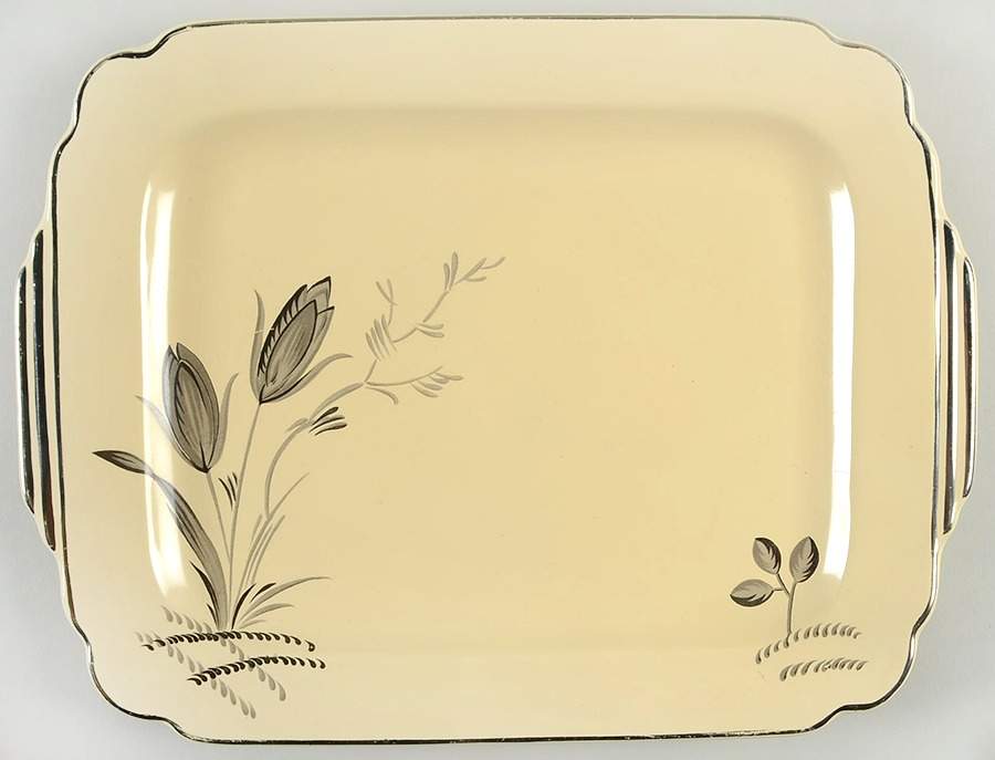 C24 11" Oval Serving Platter by Homer Laughlin -1