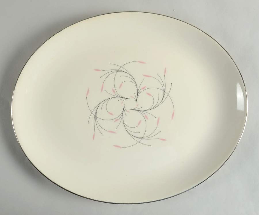 Capri 15" Oval Serving Platter by Homer Laughlin -1
