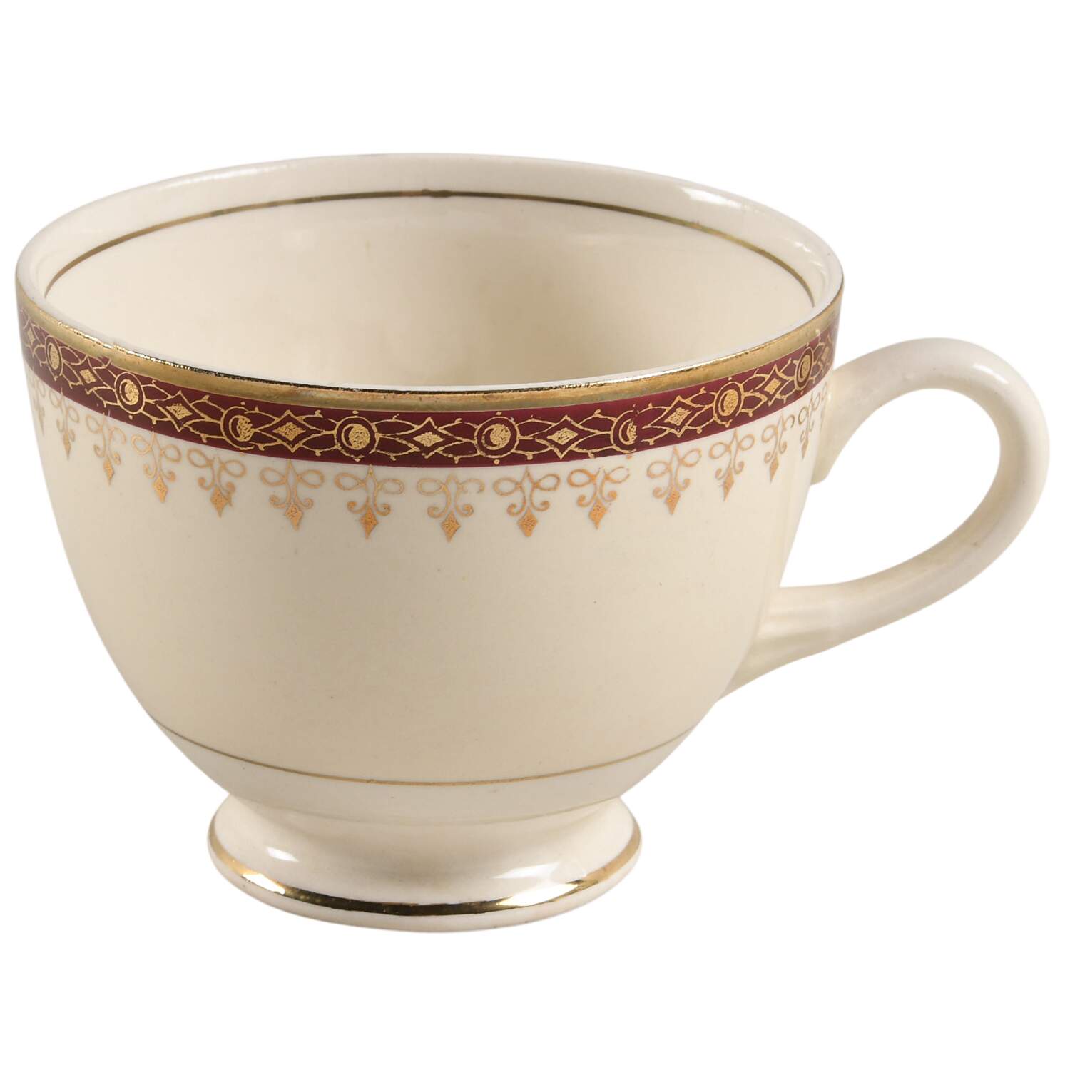 Cardinal Footed Cup by Homer Laughlin -1