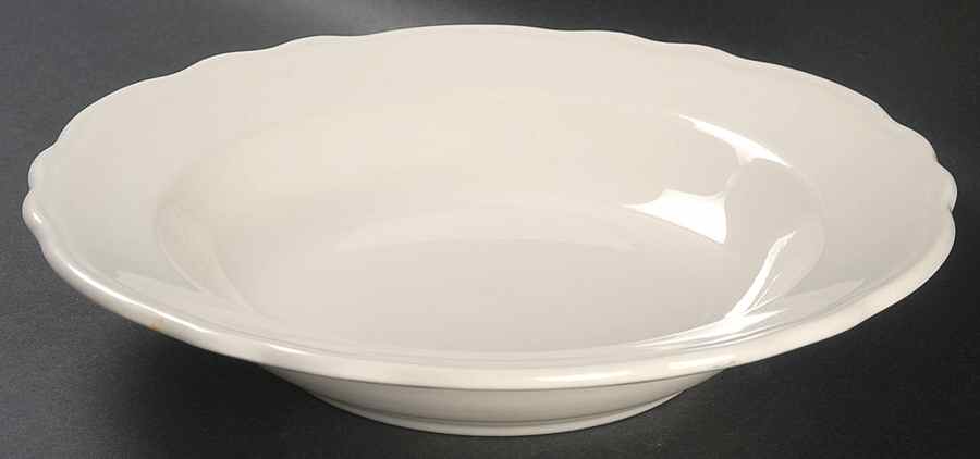 Carolyn Large Rim Soup Bowl by Homer Laughlin -1