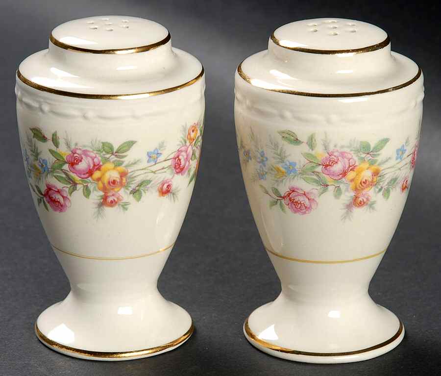 Cashmere Salt & Pepper Set by Homer Laughlin -1
