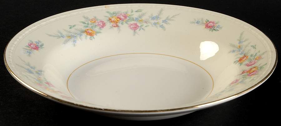 Cashmere Rim Soup Bowl by Homer Laughlin -1