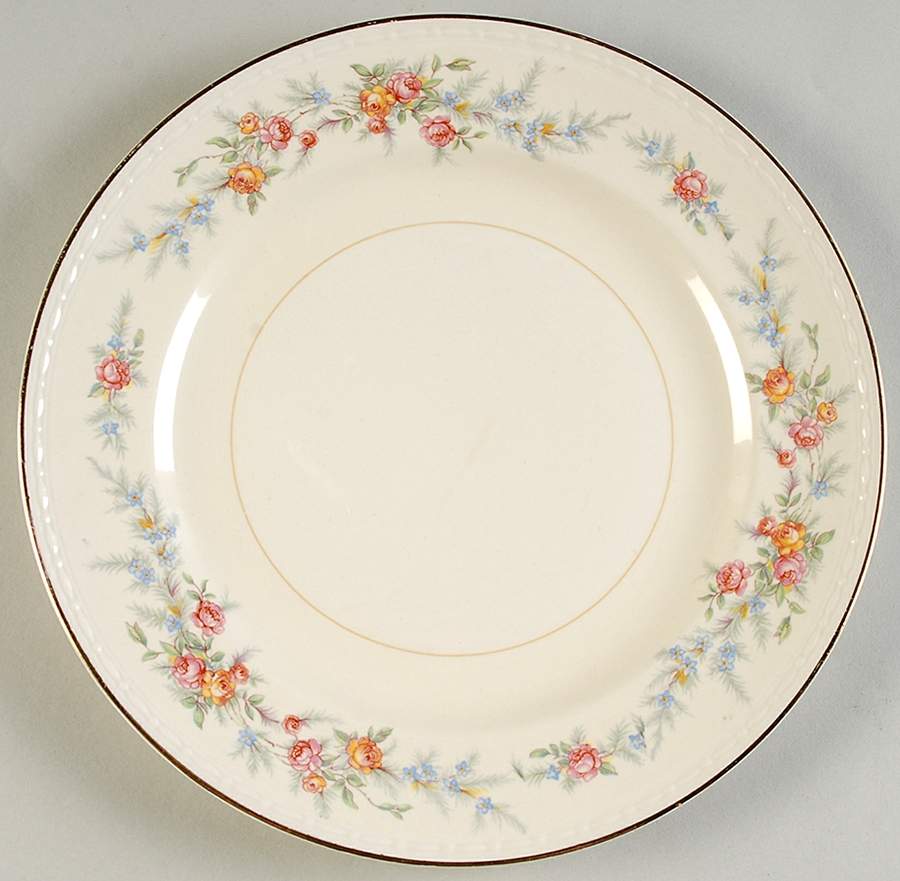 Cashmere Luncheon Plate by Homer Laughlin -1