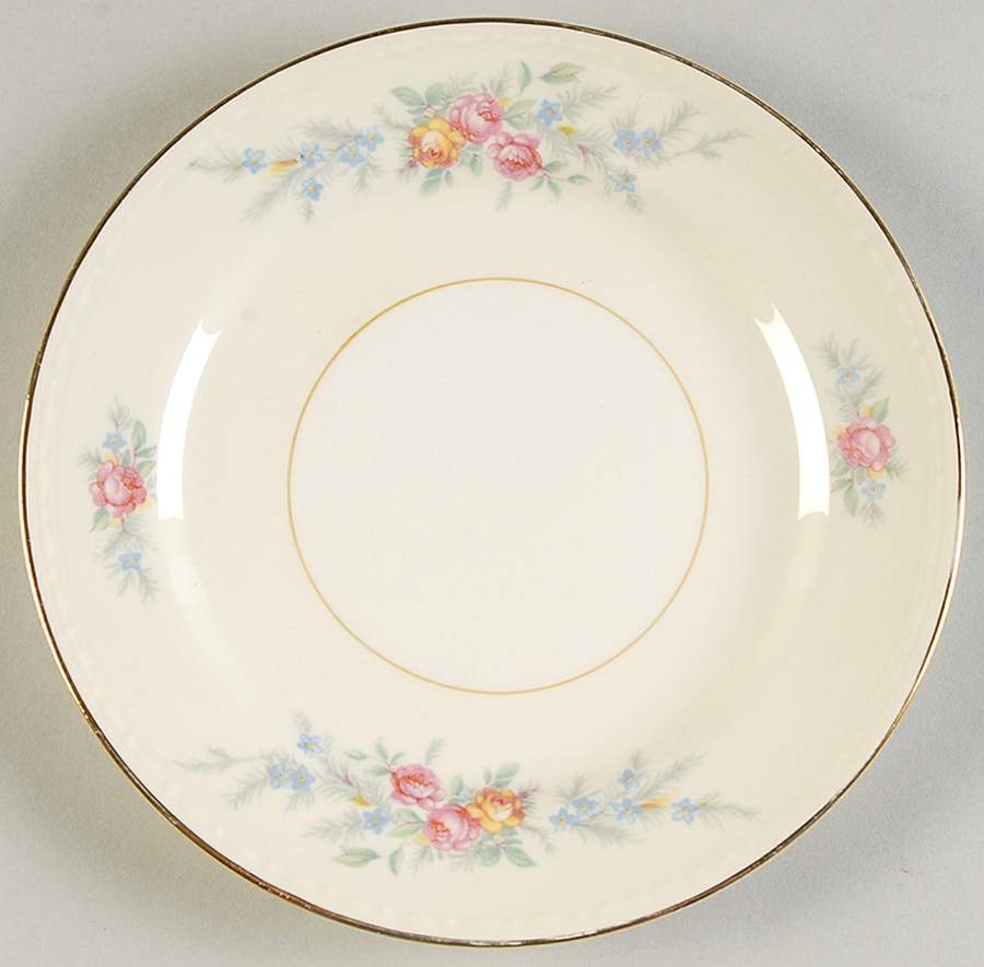 Cashmere Bread & Butter Plate by Homer Laughlin -1