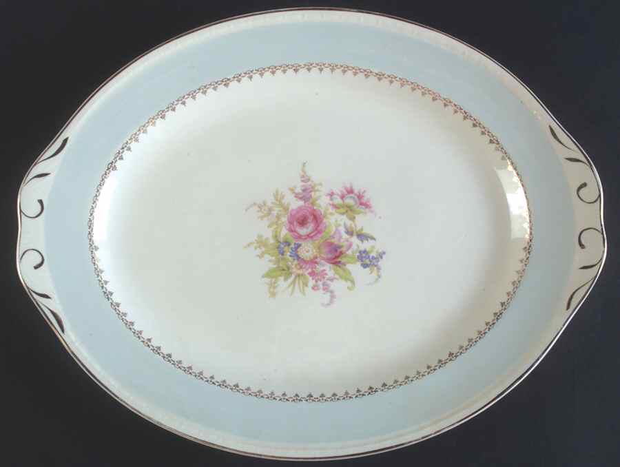 Chateau 16" Oval Serving Platter by Homer Laughlin -1