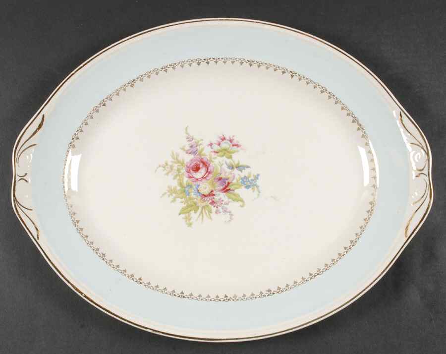 Chateau 15" Oval Serving Platter by Homer Laughlin -1
