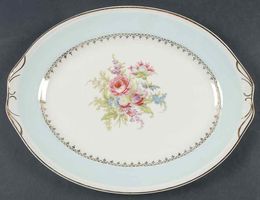 Chateau 11" Oval Serving Platter by Homer Laughlin -1