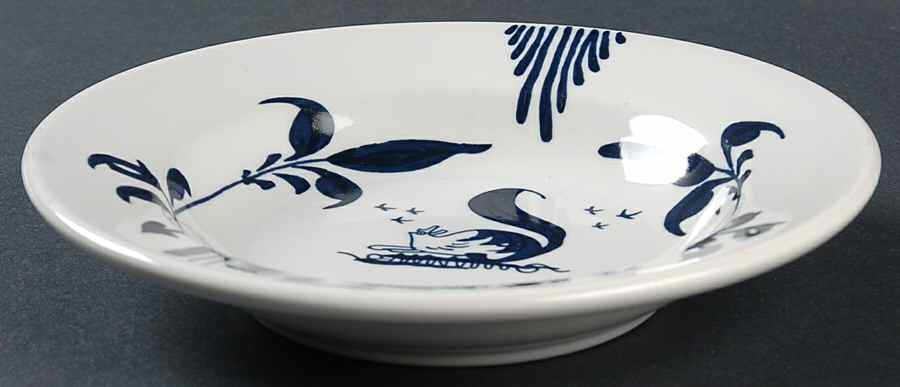 Christiana Campbell's Tavern Rim Fruit/Dessert (Sauce) Bowl by Homer Laughlin -1