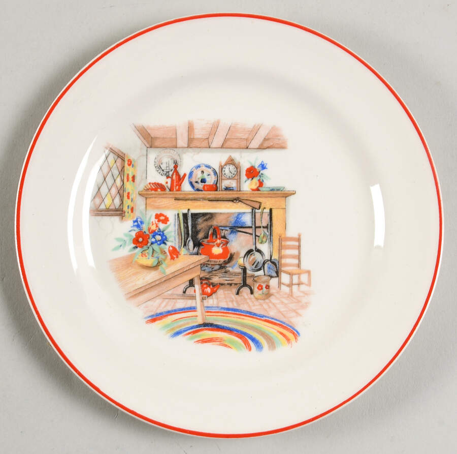 Colonial Kitchen Bread & Butter Plate by Homer Laughlin -1
