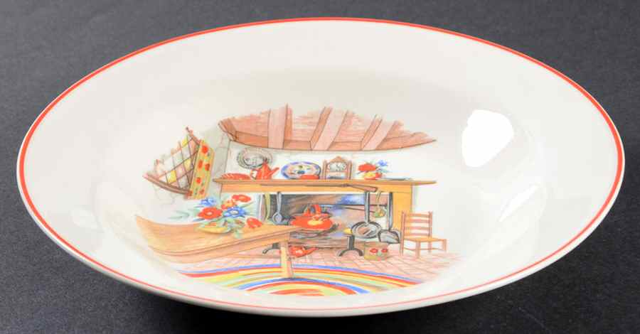 Colonial Kitchen Rim Soup Bowl by Homer Laughlin -1