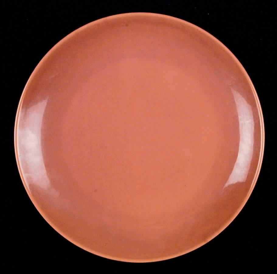 Colorama Terra Cotta Dinner Plate by Homer Laughlin -1