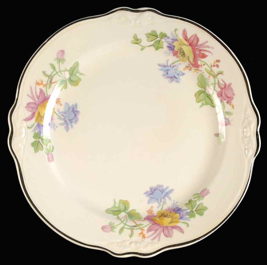 Columbines Salad Plate by Homer Laughlin -1